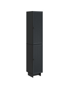 Set di armadi 2 pcs Nero 34,5 x 33 x 90 cm Legno ingegnerizzato
