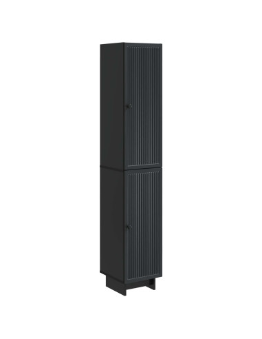 Set di armadi 2 pcs Nero 34,5 x 33 x 90 cm Legno ingegnerizzato