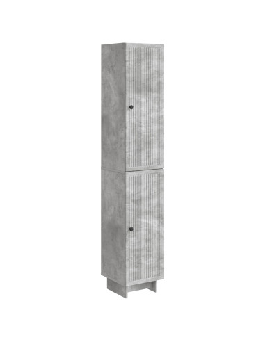 Set di armadi 2 pcs Grigio Cemento 34,5 x 33 x 90 cm