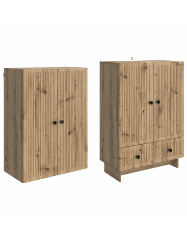 Set di armadi 2 pcs Rovere Artigianale 66 x 34,5 x 95 cm