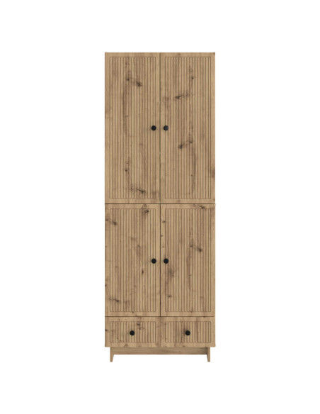 Set di armadi 2 pcs Rovere Artigianale 66 x 34,5 x 95 cm