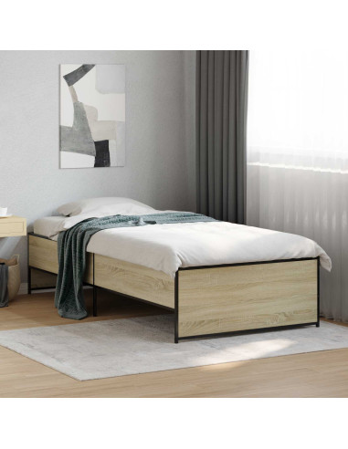 Struttura del letto Rovere Sonoma 80 x 200 cm