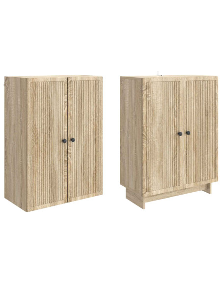 Set di armadi 2 pcs Rovere Sonoma 66 x 34,5 x 90 cm