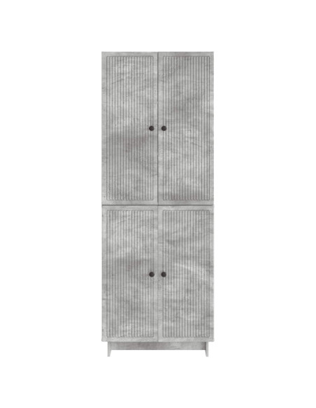 Set di armadi 2 pcs Grigio Cemento 66 x 34,5 x 90 cm