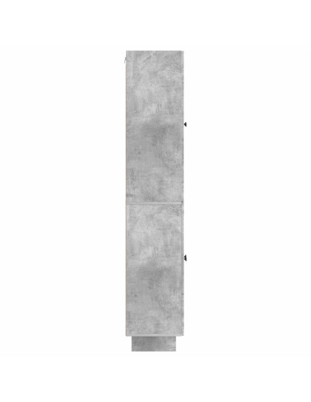 Set di armadi 2 pcs Grigio Cemento 66 x 34,5 x 90 cm