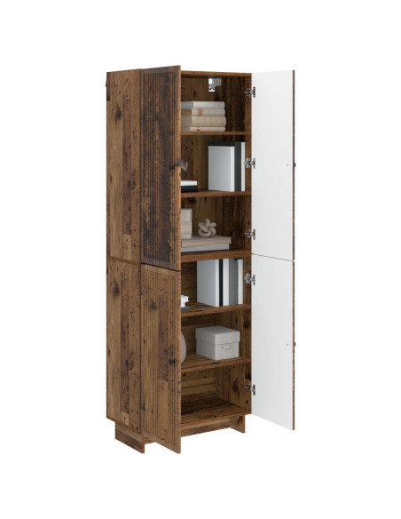 Set di armadi 2 pcs Legno antico 66 x 34,5 x 90 cm