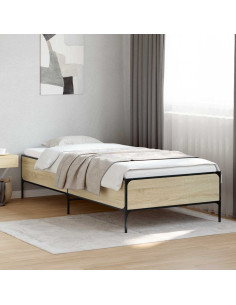 Struttura del letto Rovere Sonoma 80 x 200 cm