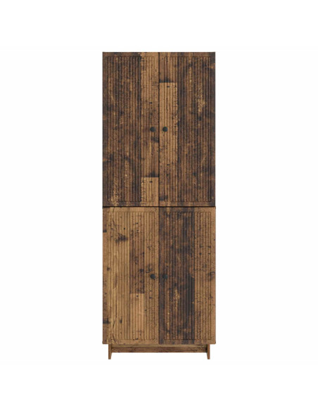 Set di armadi 2 pcs Legno antico 66 x 34,5 x 90 cm