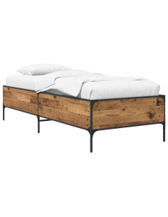 Struttura del letto Legno antico 80 x 200 cm