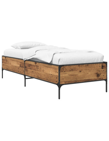 Struttura del letto Legno antico 80 x 200 cm