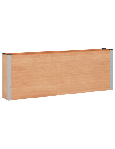 Letto rialzato da giardino Marrone 200 x 30 x 72 cm