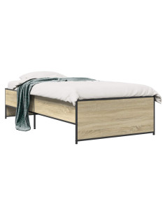 Struttura del letto Rovere Sonoma 80 x 200 cm 2