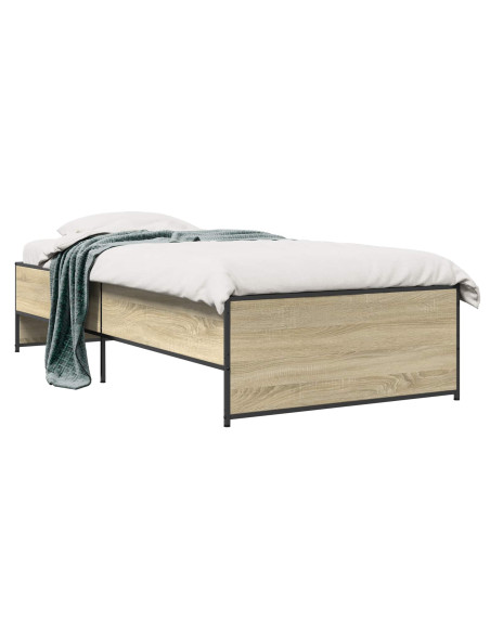 Struttura del letto Rovere Sonoma 80 x 200 cm