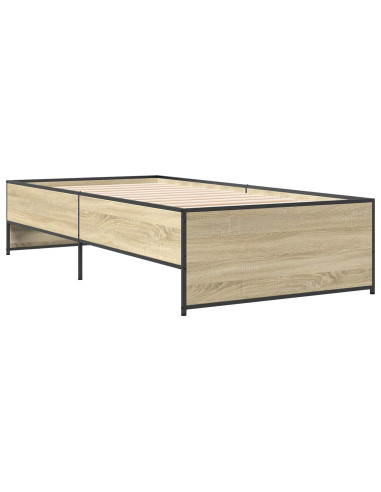 Struttura del letto Rovere Sonoma 80 x 200 cm