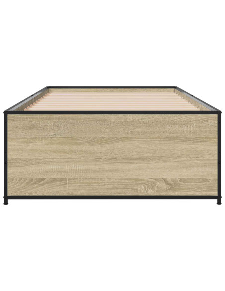 Struttura del letto Rovere Sonoma 80 x 200 cm