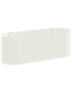 Letto rialzato da giardino Bianco 120 x 40 x 40 cm