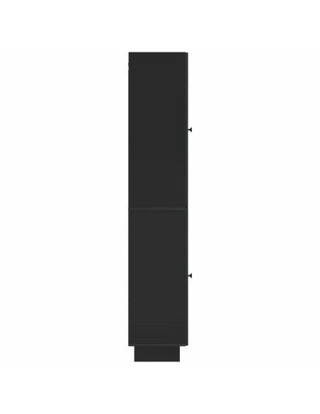 Set di armadi 2 pcs Nero 34,5 x 33 x 90 cm Legno ingegnerizzato