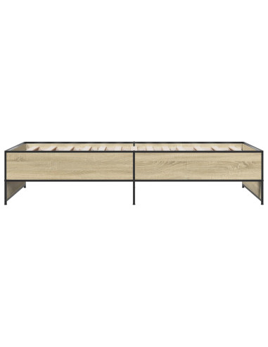 Struttura del letto Rovere Sonoma 80 x 200 cm