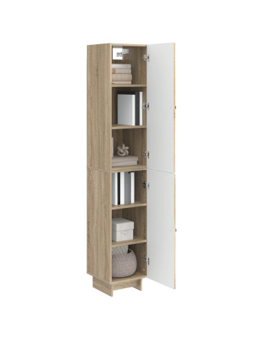 Set di armadi 2 pcs Rovere Sonoma 34,5 x 33 x 90 cm