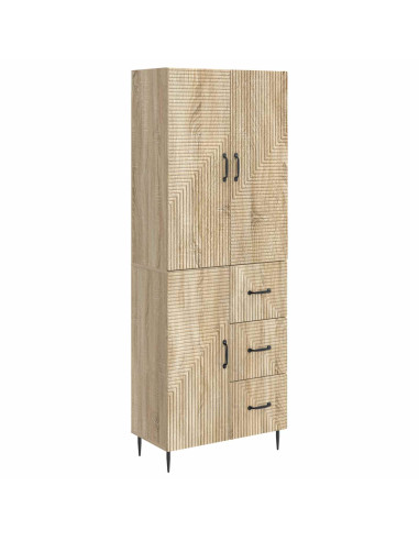 Set di armadi 2 pcs Rovere Sonoma 66 x 34,5 x 89,5 cm