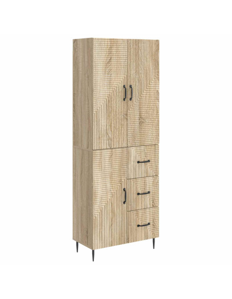 Set di armadi 2 pcs Rovere Sonoma 66 x 34,5 x 89,5 cm