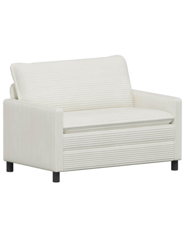Set di divani 2 pcs Crema Poliestere