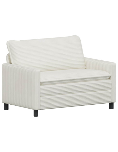 Set di divani 2 pcs Crema Poliestere
