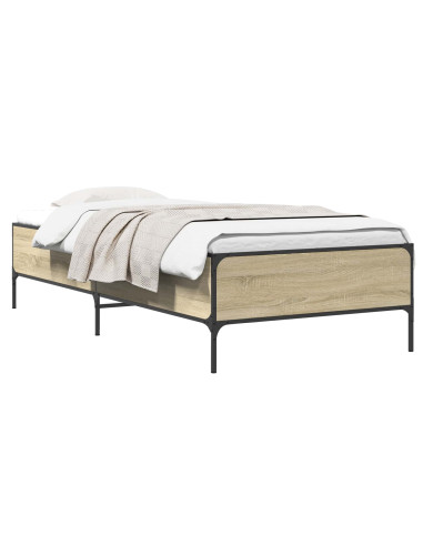 Struttura del letto Rovere Sonoma 80 x 200 cm