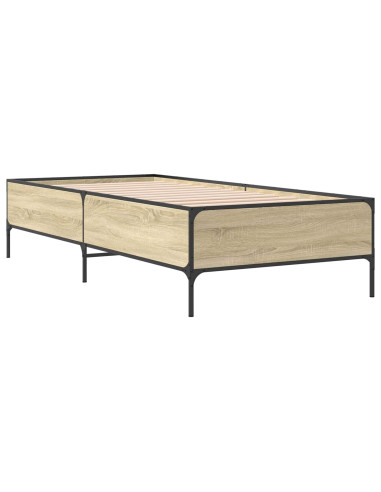 Struttura del letto Rovere Sonoma 80 x 200 cm