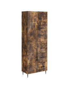 Set di armadi 2 pcs Rovere Fumo 66 x 34,5 x 89,5 cm