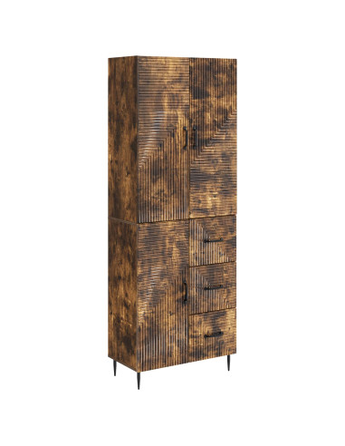 Set di armadi 2 pcs Rovere Fumo 66 x 34,5 x 89,5 cm