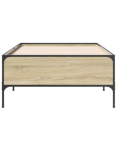 Struttura del letto Rovere Sonoma 80 x 200 cm