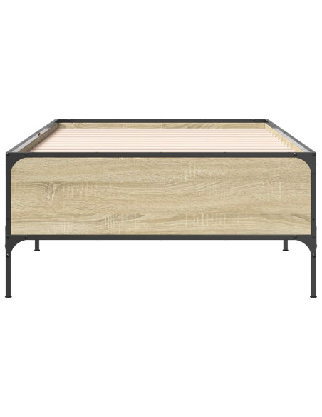 Struttura del letto Rovere Sonoma 80 x 200 cm