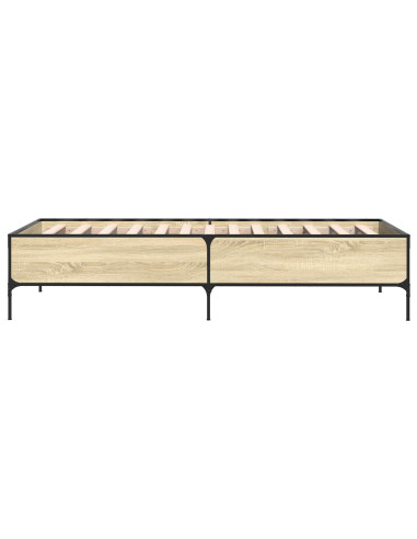 Struttura del letto Rovere Sonoma 80 x 200 cm