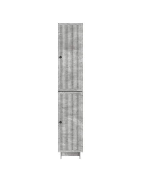Set di armadi 2 pcs Grigio Cemento 34,5 x 33 x 90 cm