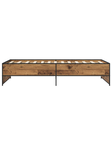 Struttura del letto Legno antico 80 x 200 cm