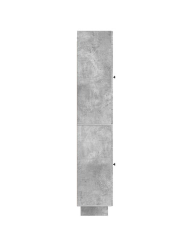 Set di armadi 2 pcs Grigio Cemento 34,5 x 33 x 90 cm