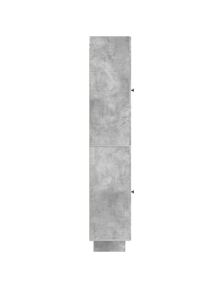 Set di armadi 2 pcs Grigio Cemento 34,5 x 33 x 90 cm
