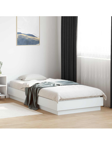 Letto con LED Bianco 80 x 200 cm Legno ingegnerizzato