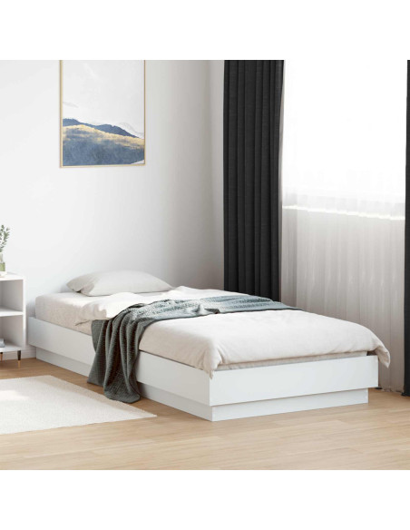 Letto con LED Bianco 80 x 200 cm Legno ingegnerizzato