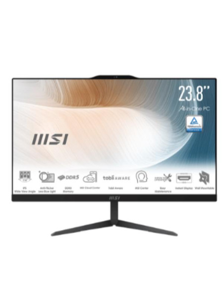MSI PC AIO 23,8" BLACK Intel Core 5 120U 16GB 512GB SSD WIN 11 PRO