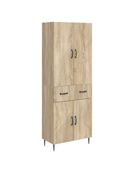 Set di armadi 2 pcs Rovere Sonoma 66 x 34,5 x 89,5 cm