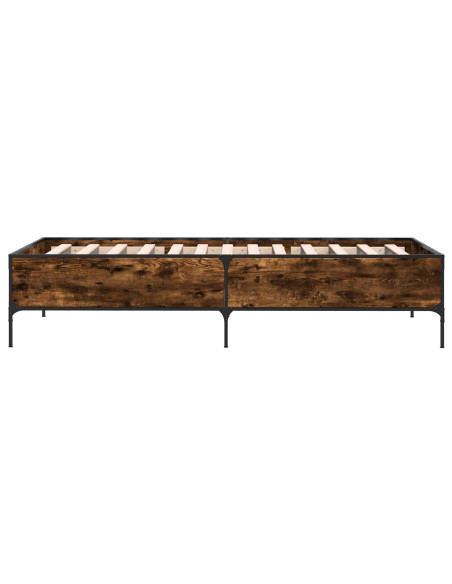 Struttura del letto Quercia Fumosa 80 x 200 cm