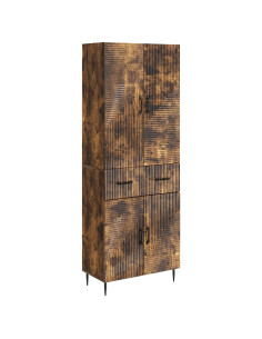 Set di armadi 2 pcs Rovere Fumo 66 x 34,5 x 89,5 cm