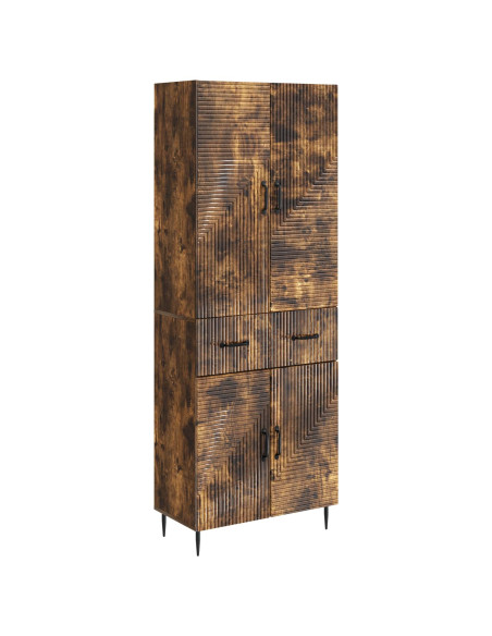 Set di armadi 2 pcs Rovere Fumo 66 x 34,5 x 89,5 cm