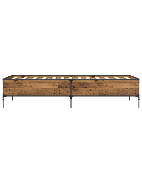 Struttura del letto Legno antico 80 x 200 cm