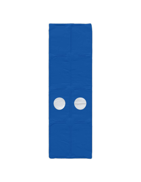 Letto con Accessorio Rovere Artisanale e Blu Legno multistrato