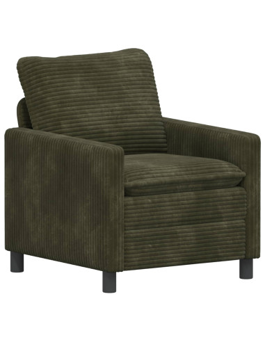Set di divani 2 pcs Verde Poliestere