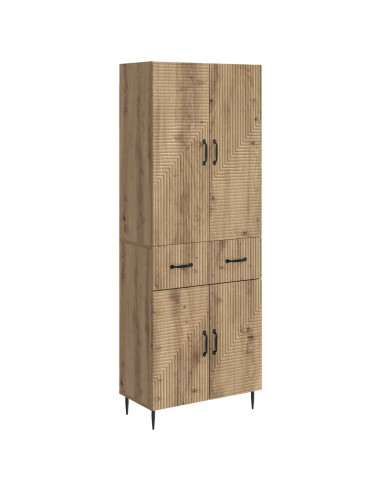 Set di armadi 2 pcs Rovere Artigianale 66 x 34,5 x 89,5 cm