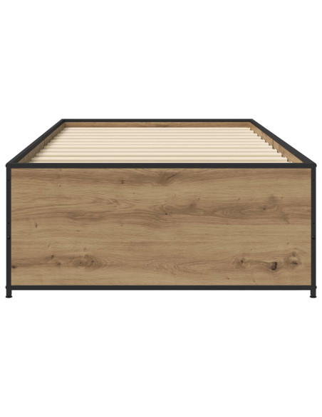 Struttura del letto Rovere Artigianale 80 x 200 cm